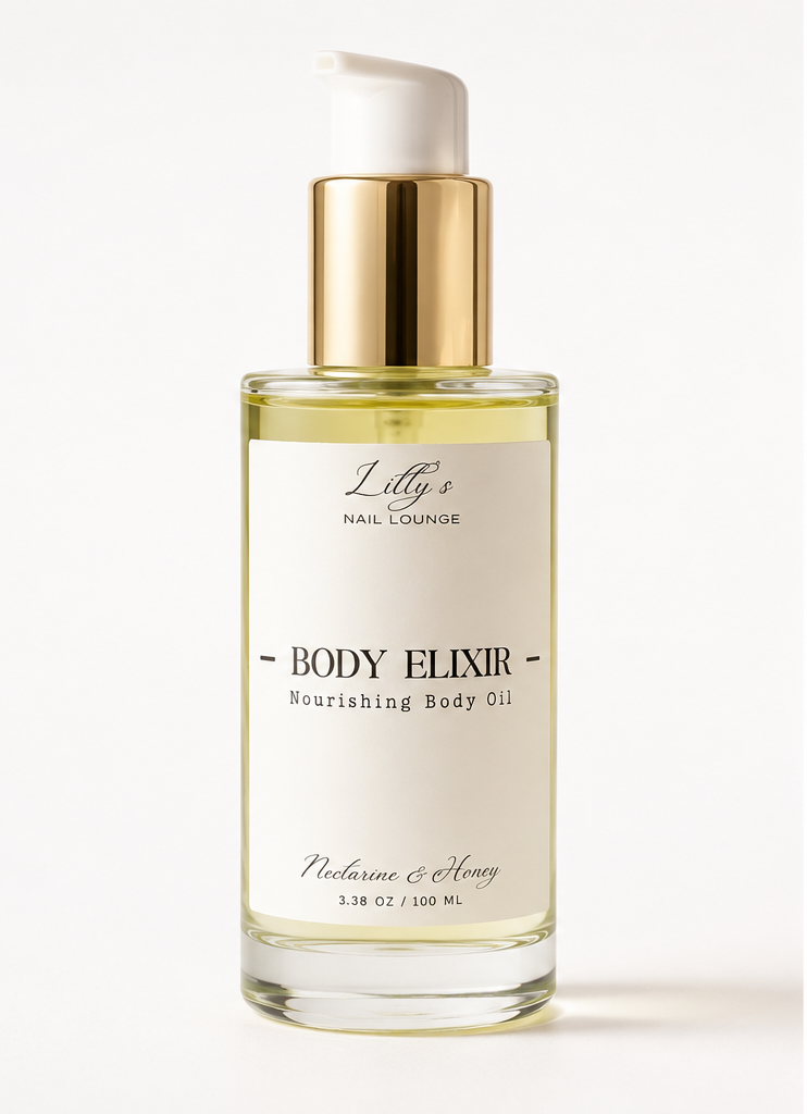 Body Elixir Nourishing Body Oil – Nectarine & Honey